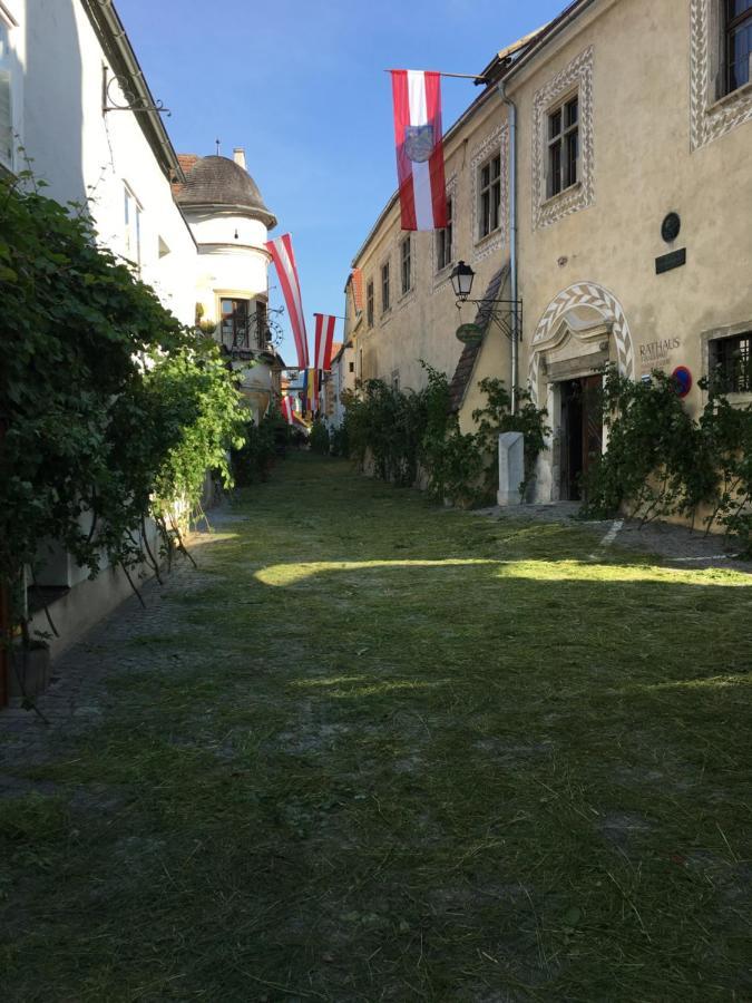 Pension Altes Rathaus Dürnstein Eksteriør billede
